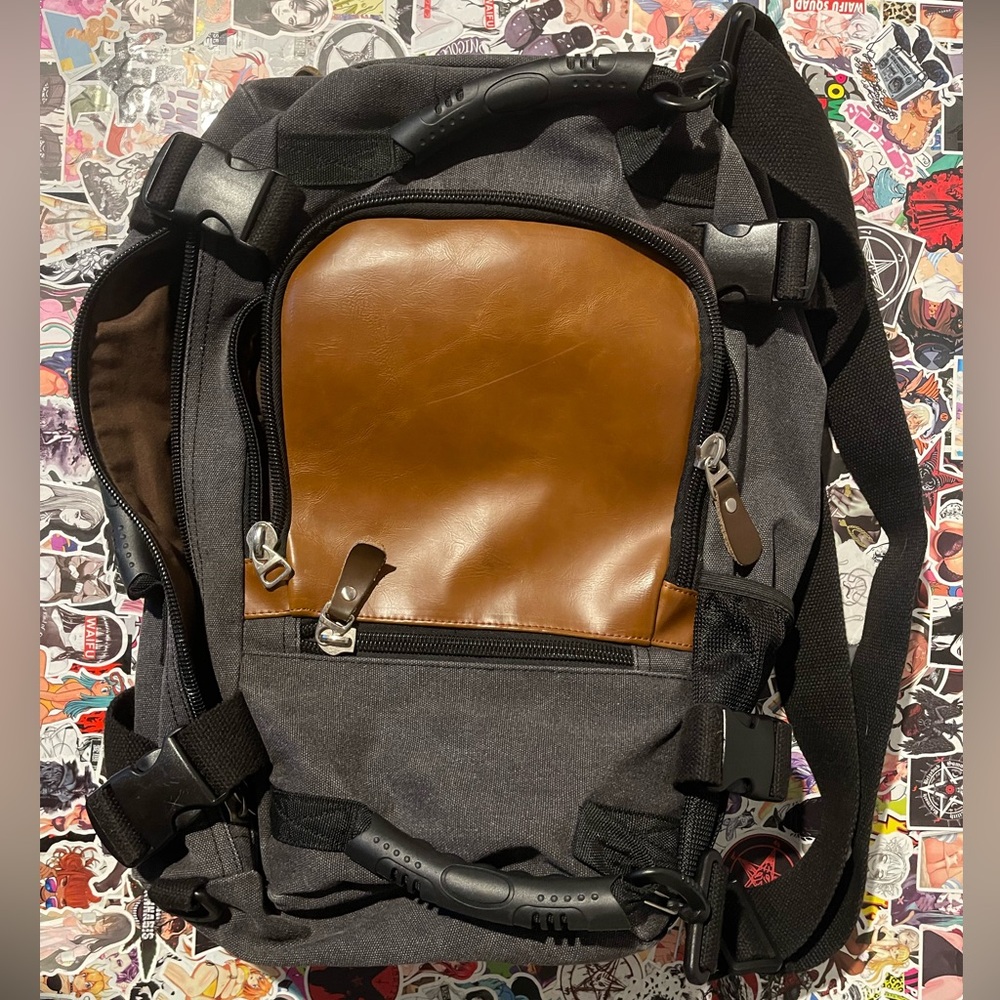 Canvas satchel bag